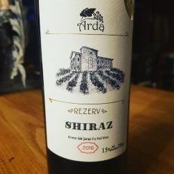 Arda Shiraz Rezerv 2016