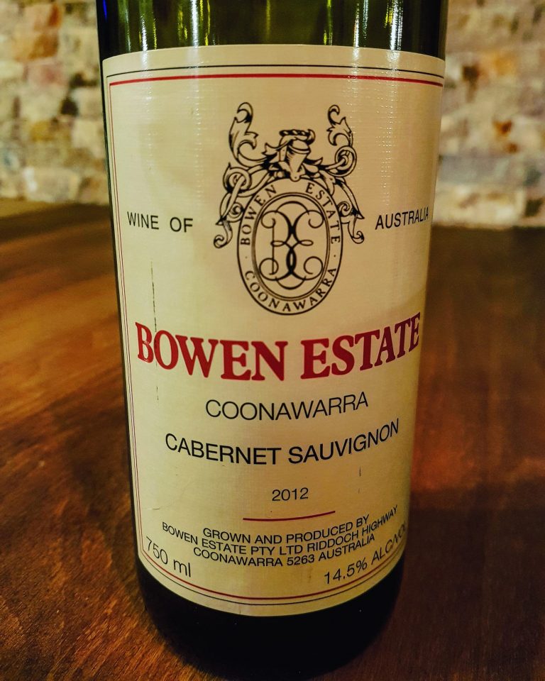 Read more about the article Bowen Estate Cabernet Sauvignon 2012 Coonawarra