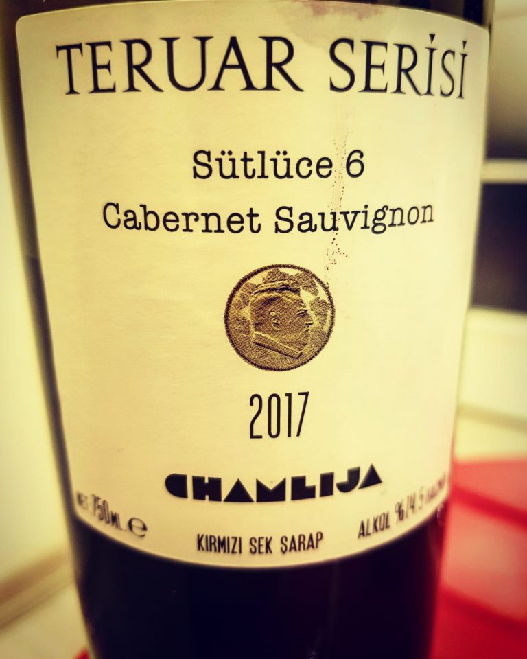Read more about the article Chamlija Teruar Serisi Cabernet Sauvignon Sütlüce 6 2017