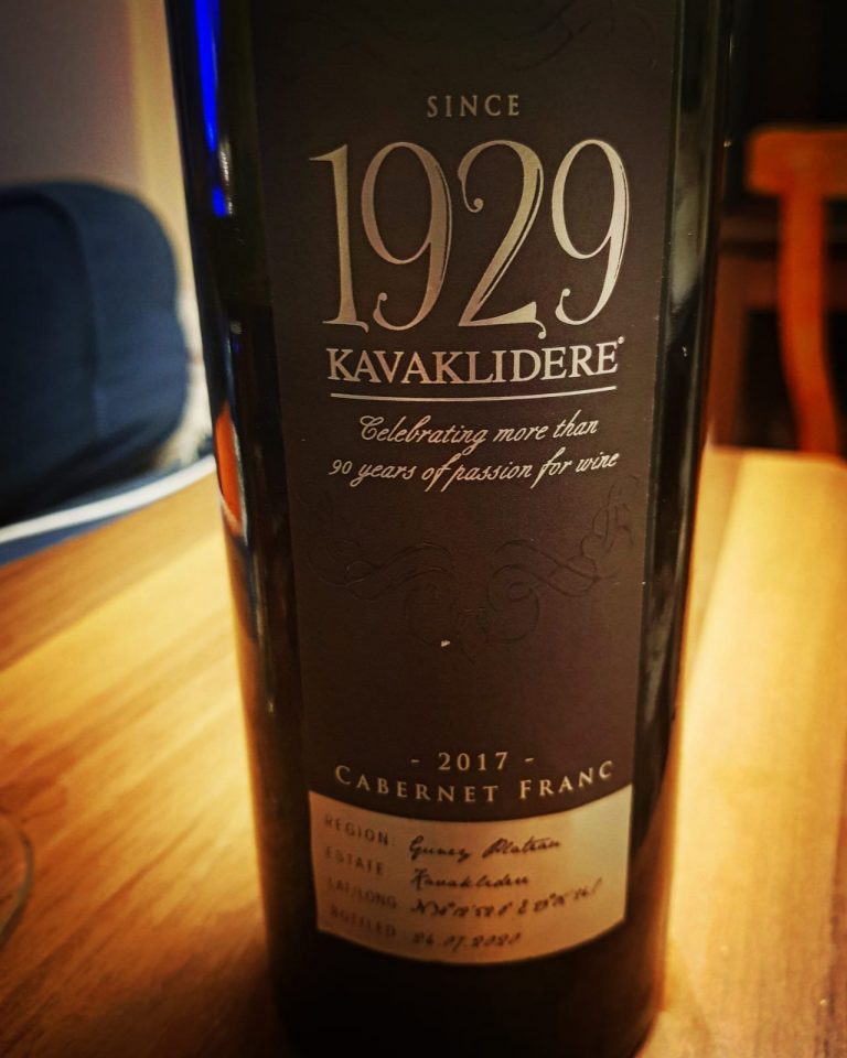 Read more about the article Kavaklıdere 1929 Cabernet Franc 2017