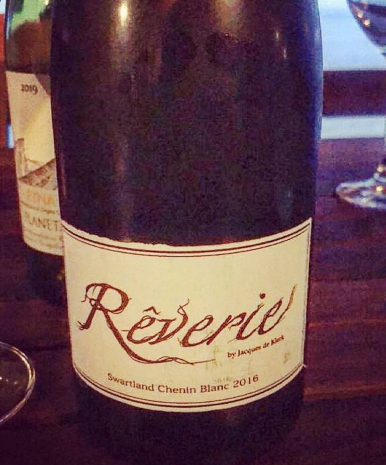 Read more about the article Reverie 2016 Swartland Chenin Blanc