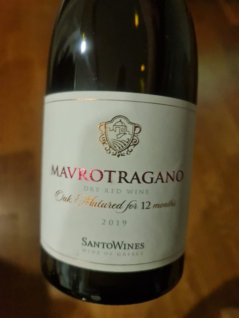 Read more about the article Santo Wines Mavrotragano 2019